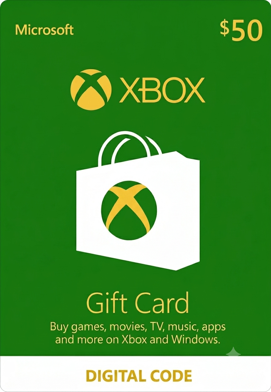 Xbox Gift Card $50 — USA