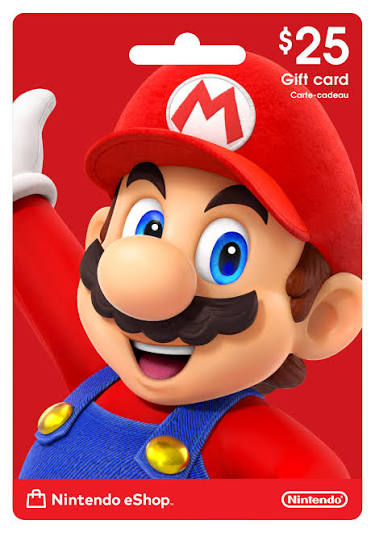 Nintendo eShop Gift Card 25 dollars digital USA code with instant delivery
