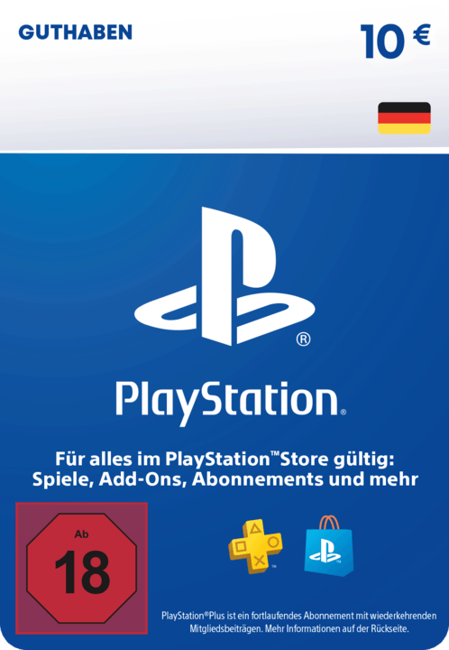 PlayStation Store Gift Card 10€ – Digital Code (Germany)