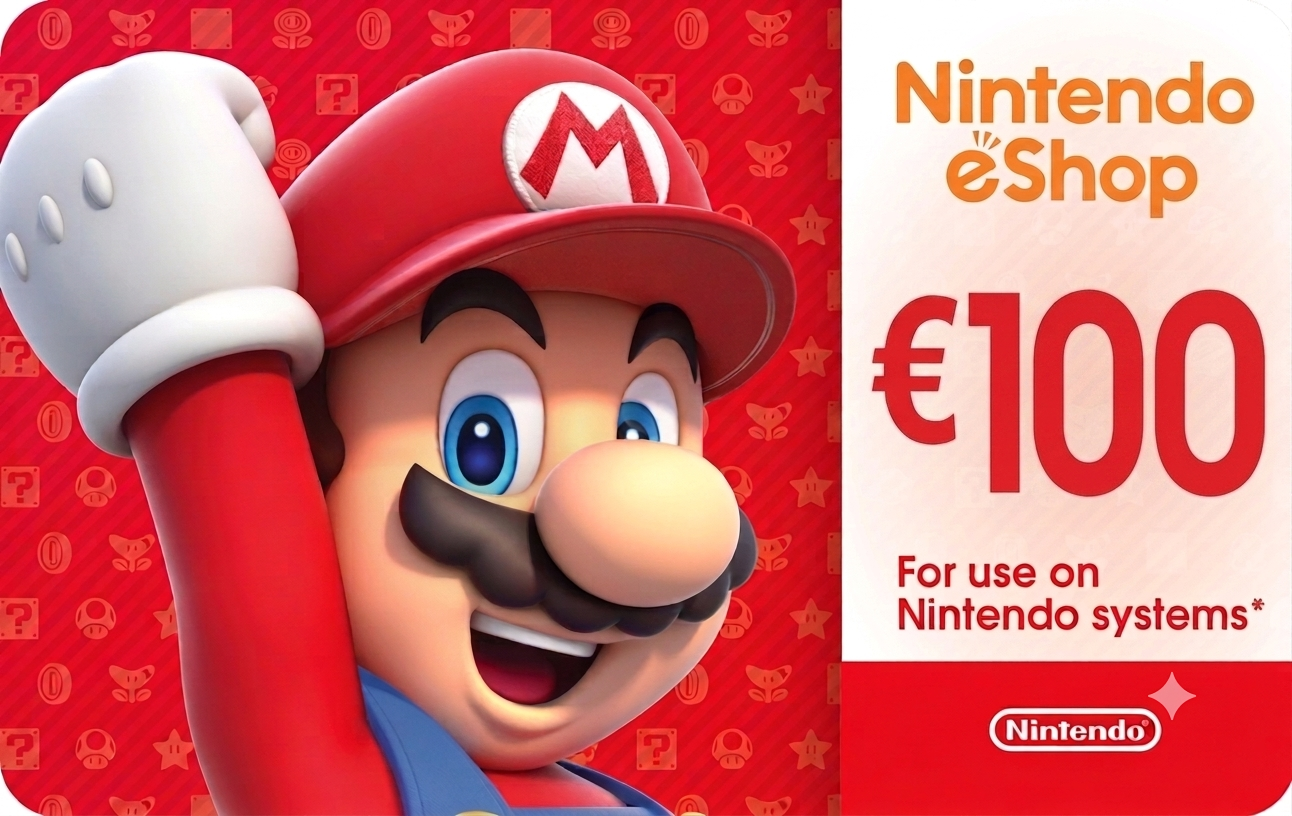 Nintendo eShop gift card 100 euro EU Switch Switch 2 instant delivery