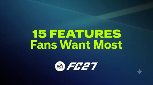 EA FC 27 Career Mode wishlist featuring the top 15 new features fans want, including smarter transfers, improved youth academy, dynamic press conferences, and enhanced manager experience.
