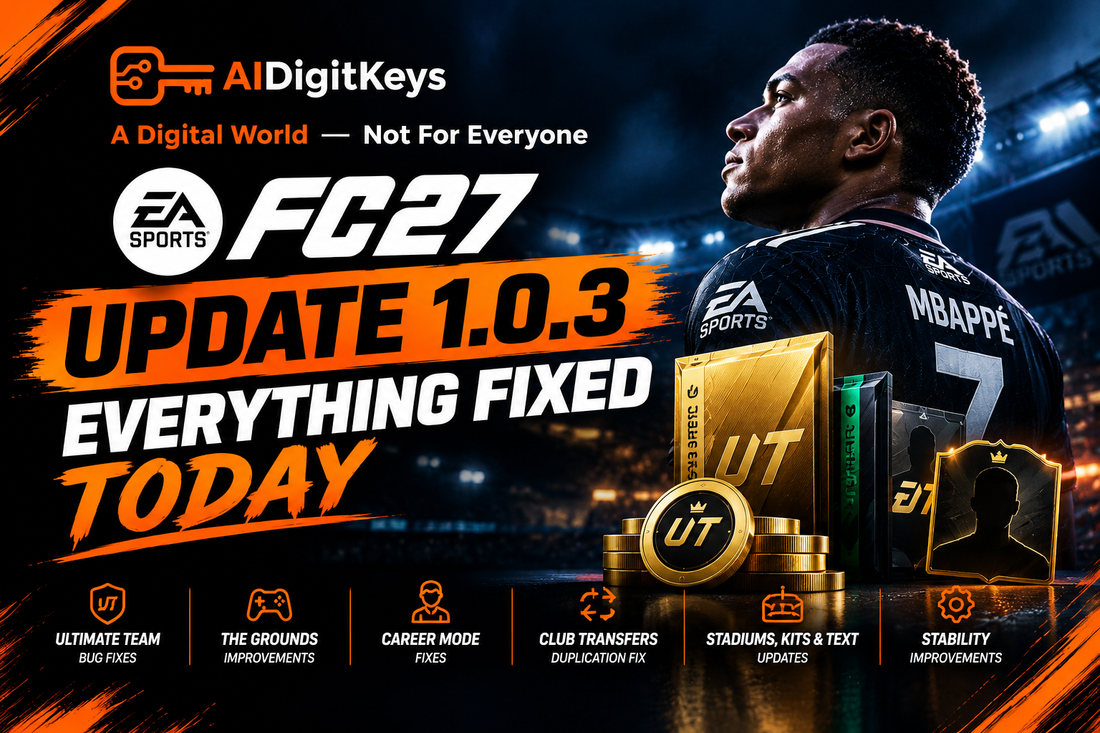 EA FC 27 UPDATE 1.0.3: EVERYTHING FIXED TODAY