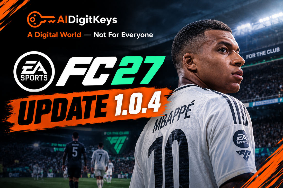 EA FC 27 Update 1.0.4 showing the latest Career Mode and Ultimate Team fixes