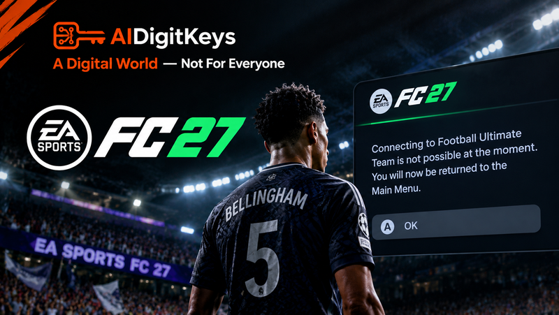 EA FC 27 Ultimate Team connection error returning players to the main menu