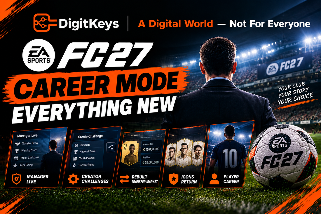 EA FC 27 Career Mode with Manager Live, transfers and new Career features