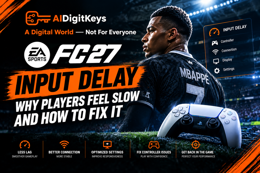 EA FC 27 INPUT DELAY: HOW TO FIX IT