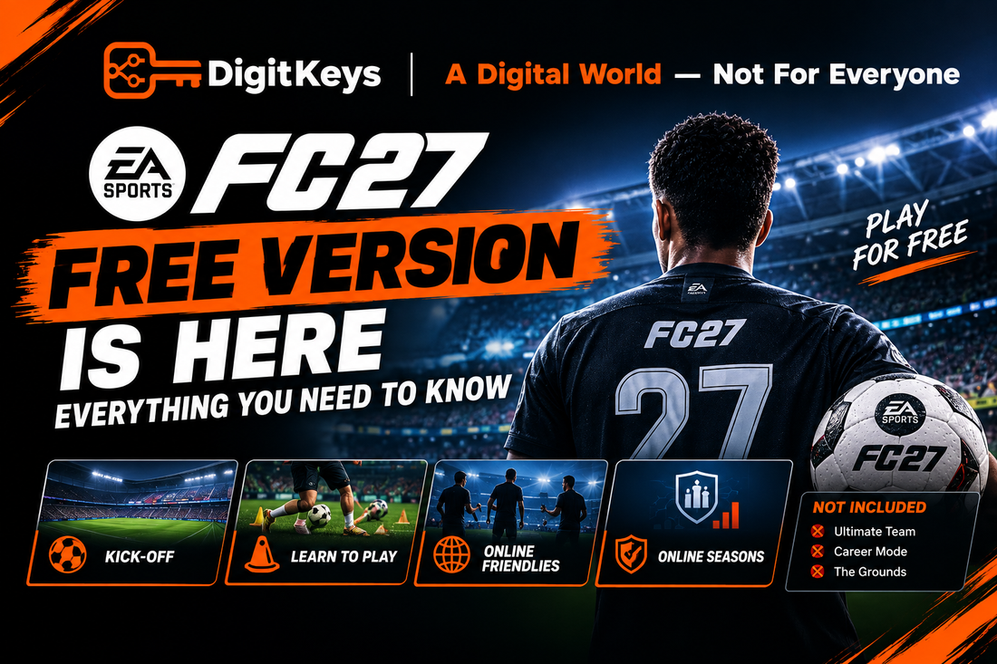 EA FC 27 free version Lite with Kick-Off, Online Seasons and Online Friendlies