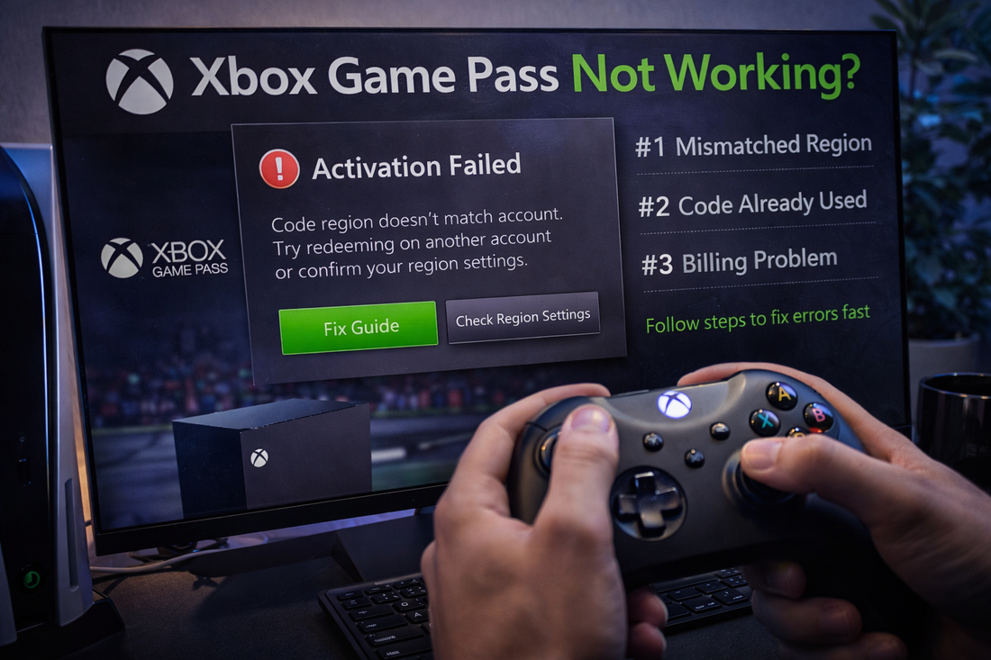xbox game pass not working fix guide activation error subscription issue xbox