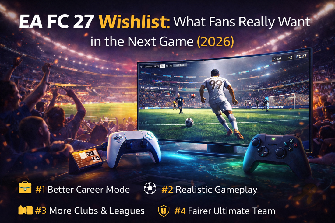 ea fc 27 wishlist features predictions fans want gameplay career mode improvements