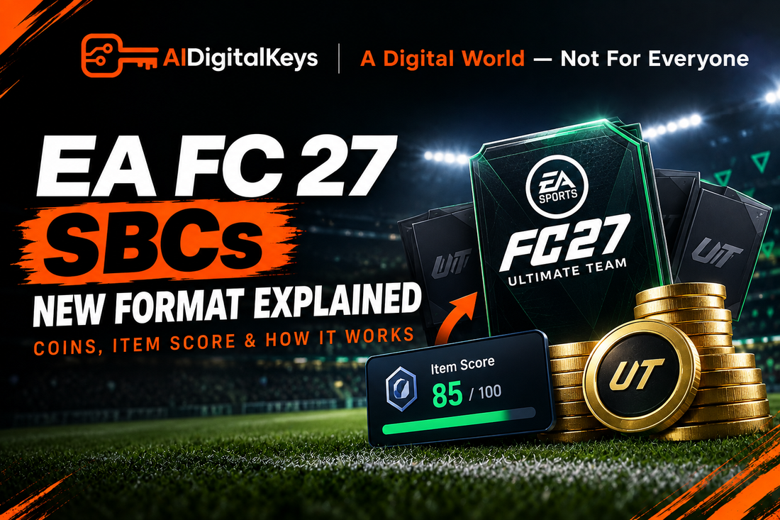 EA FC 27 Ultimate Team SBC new format with Item Score and FUT Coins