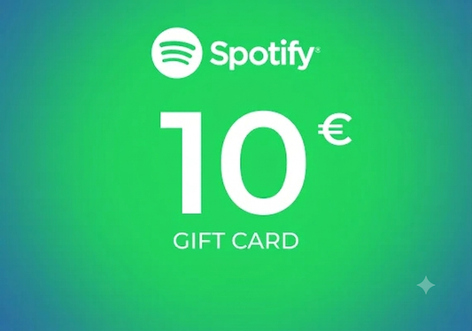 Spotify gift card 10 euro EU instant digital delivery Premium subscription