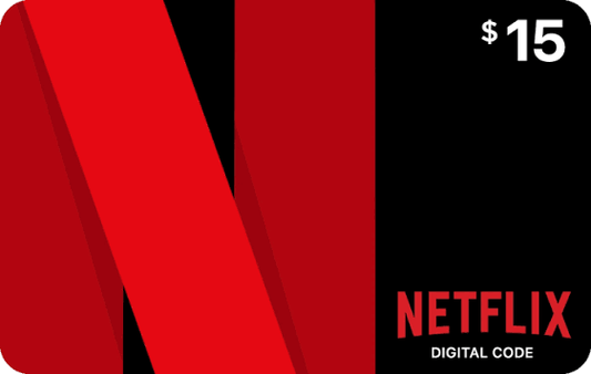 Netflix eGift Card $15 – Digital Code
