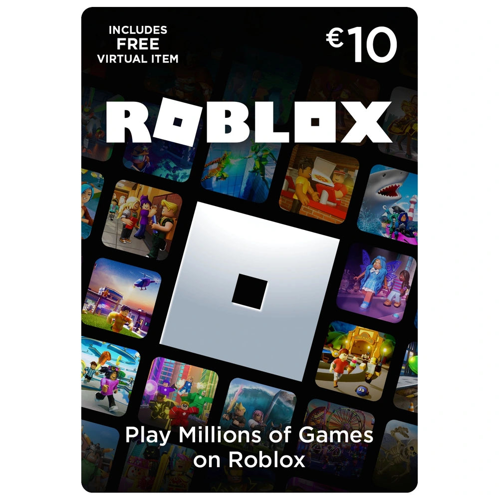 Roblox gift card 10 euro EU 800 Robux instant digital delivery